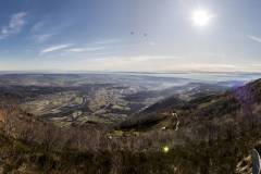 il panorama dal Colle Pian dei Muli - Monte Cavallaria