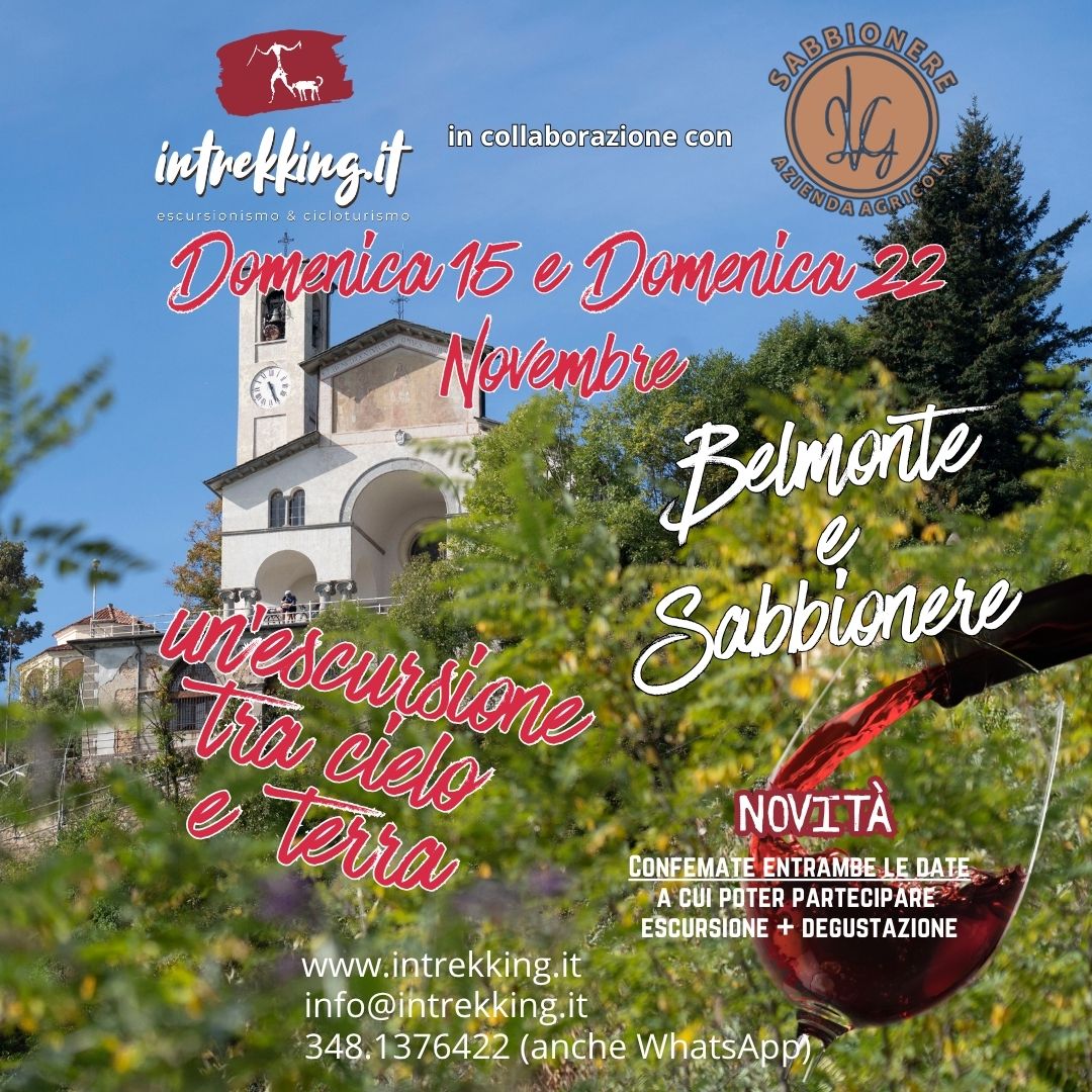 Belmonte e le Sabbionere – un’escursione tra cielo e terra
